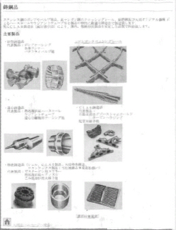 多彩な分野で活躍している製品を産業別・製法別に、また特色のある技術を紹介。